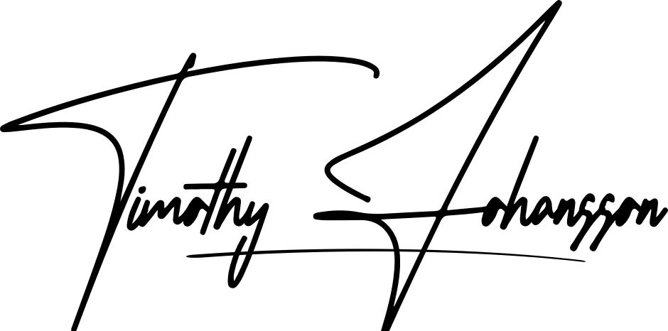 Timothy E. Johansson's handwritten signature